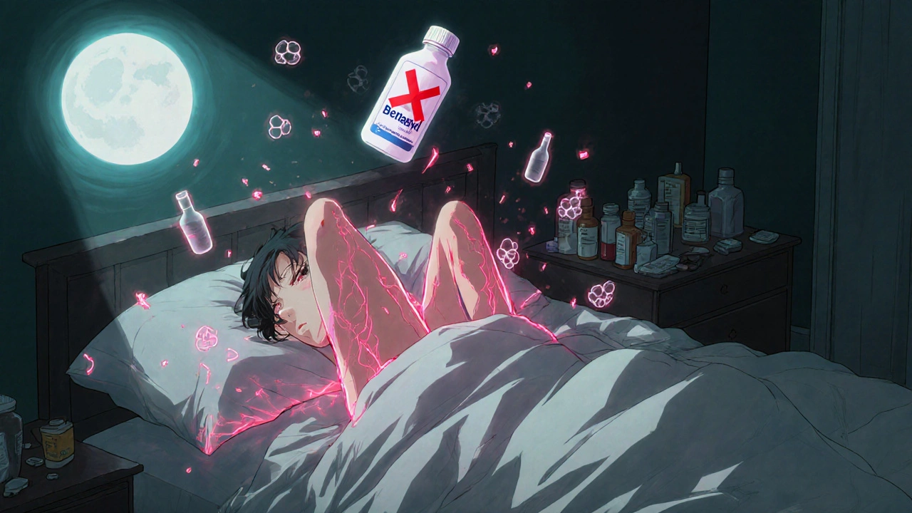 Antihistamines and Restless Legs: How Common Allergy Meds Worsen Symptoms and What to Take Instead