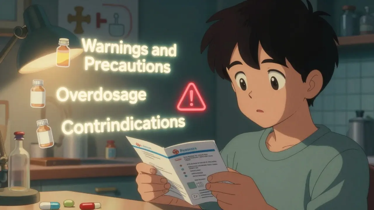 How to Read Medication Guides for Overdose Warnings and Antidotes